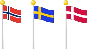 Bendera Skandinavia
