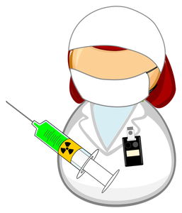 Lavoratore di medicina nucleare