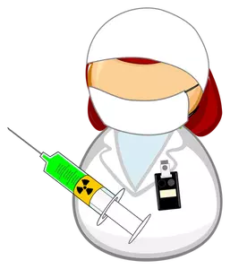 Nuclear medicine worker