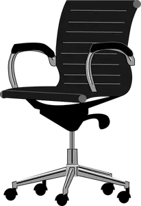 Biuro krzesło szary skali