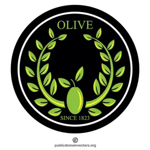 Grafika wektorowa Olive branch