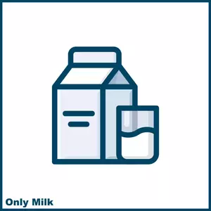 Only milk