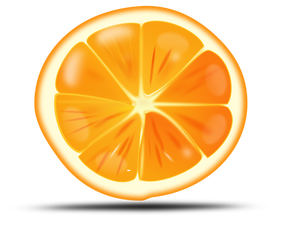 Oransje stykke