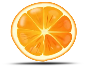 Oransje stykke