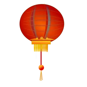 Kinesiska lantern vektorbild