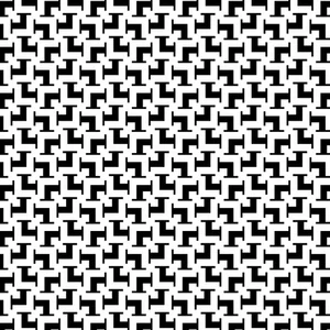 Patrón abstracto en blanco y negro