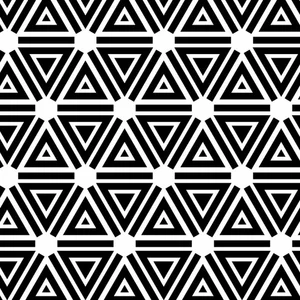 Geometrisk mønster tribal