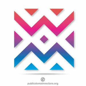 Pattern sample logo concept