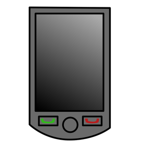 Simple smartphone vector graphics