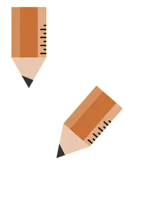 Dua pensil ikon