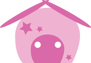 Roze varken