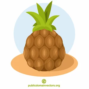 Ikona ananasového ovoce