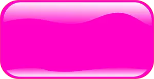 Retângulo horizontal forma botão rosa vetor clip-art