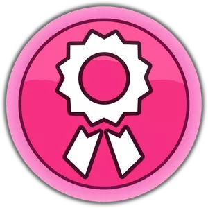 Pink reward button