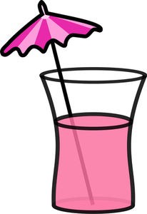 Vektor illustration av cocktail