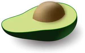 Avocado Vektor-Bild