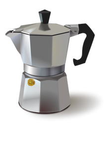 Coffee machine vector graphics