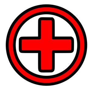 Erste-Hilfe-Symbol Vektor Zeichnung