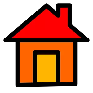 Hjem-symbolet vektorgrafikk