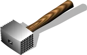 Image vectorielle de viande hammer