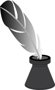 Quill and inkwell image