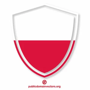 Poland crest flag