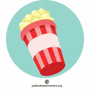 Popcorn-Tasse