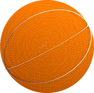 बास्केटबॉल गेंद वेक्टर छवि