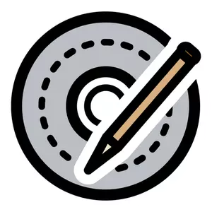 CD-Writer-Vektor-symbol