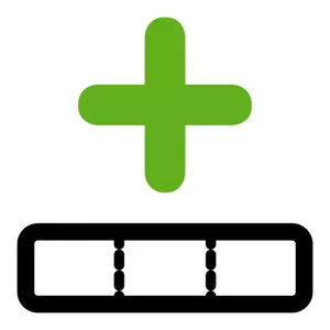 Sisipkan ikon baris tabel