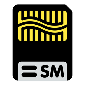 Disegno di vettore di carta di SIM