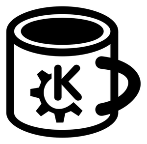 Vector clip art of coffee mug pictogram