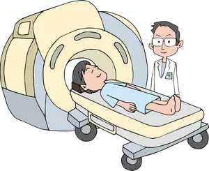 Imagem dos desenhos animados MRI