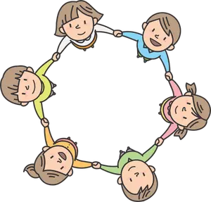 Children in circle