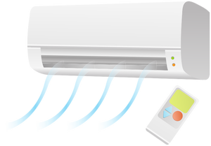 Air condition unit with remote