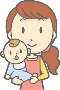 Download 1564 free clipart mother holding baby | Public domain vectors