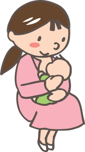 Borstvoeding gevende moeder