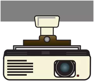 Proyektor video vektor gambar