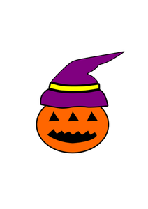 Feliz tribal Halloween calabaza vector de la imagen