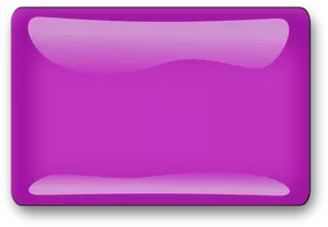 Gloss purple square button vector clip art