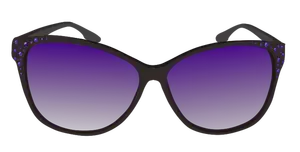 Purple sunglasses vector image