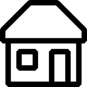 Huset vektor ikon