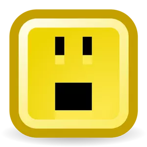 Große Klappe-Smiley-Vektor-Symbol