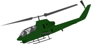 Immagine vettoriale elicottero