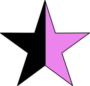 Vector graphics of queer anarchism sign