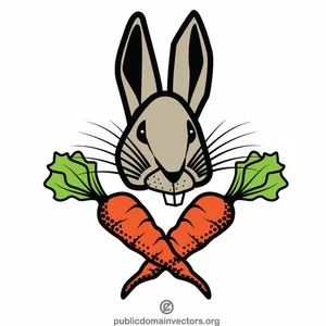 Rabbit and carrots