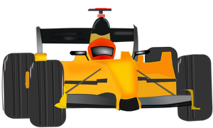 Image vectorielle de course voiture