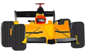 Race car vector image