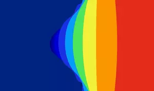 Imagem de vetor abstrato arco-íris