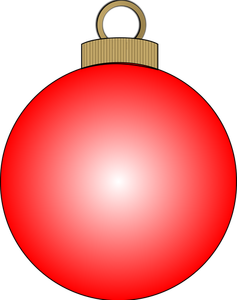 Vector de bola de Navidad